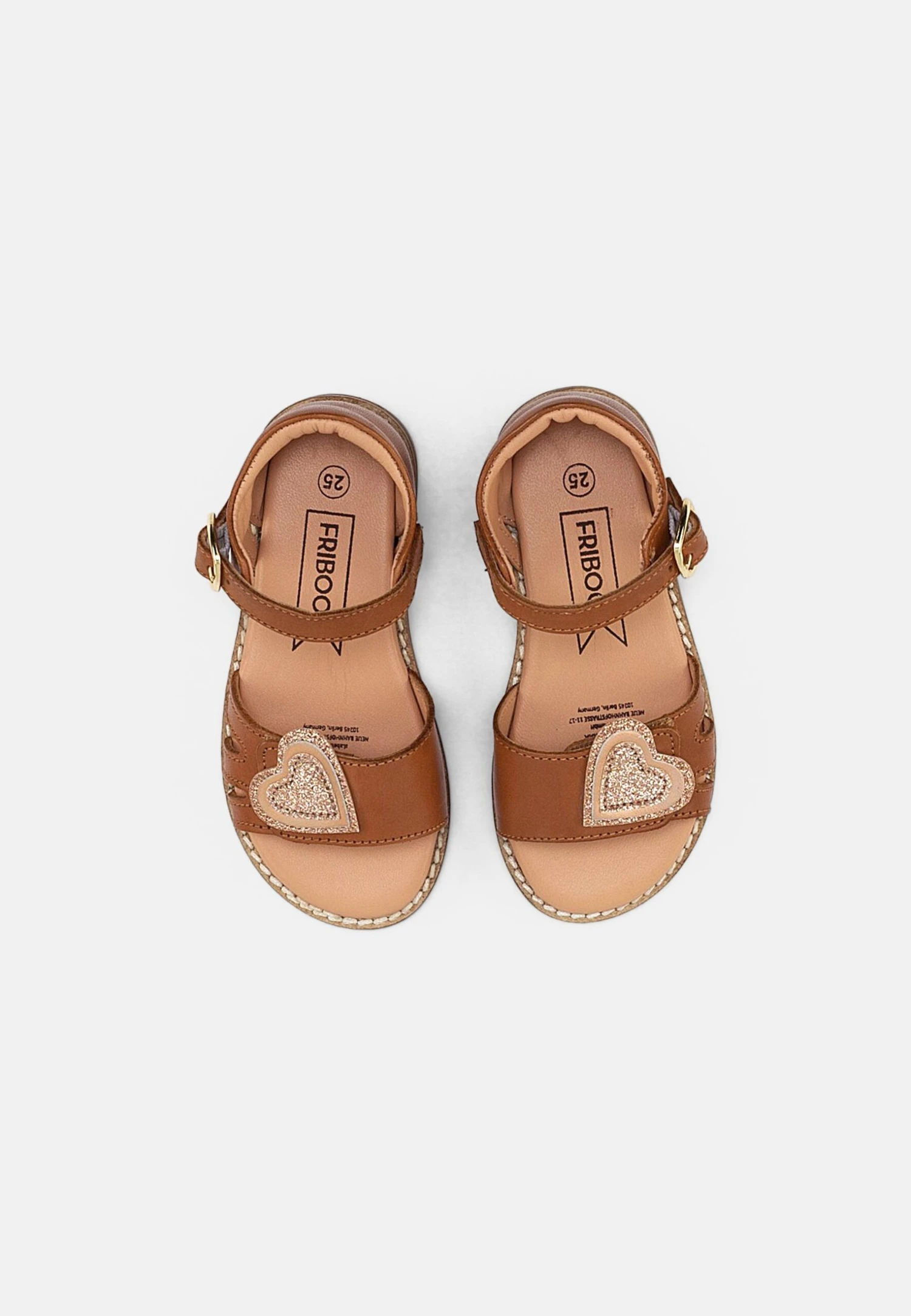 Friboo Leather Sandals - Sandalen - Cognac - Afbeelding 4