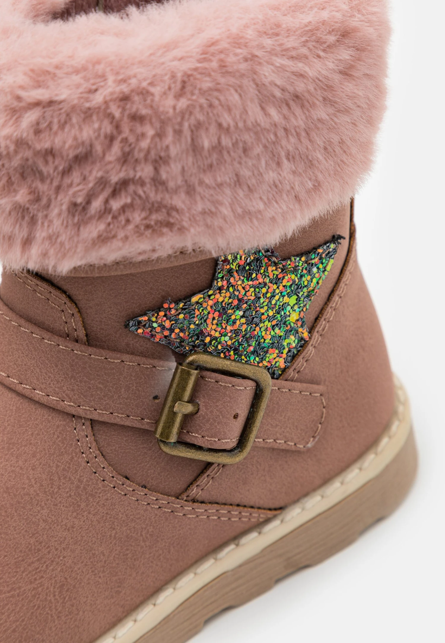 Friboo Korte Laarzen - Mauve - Afbeelding 6