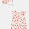 Carrement Beau All In One Hat Baby Set - Jumpsuit - Apricot