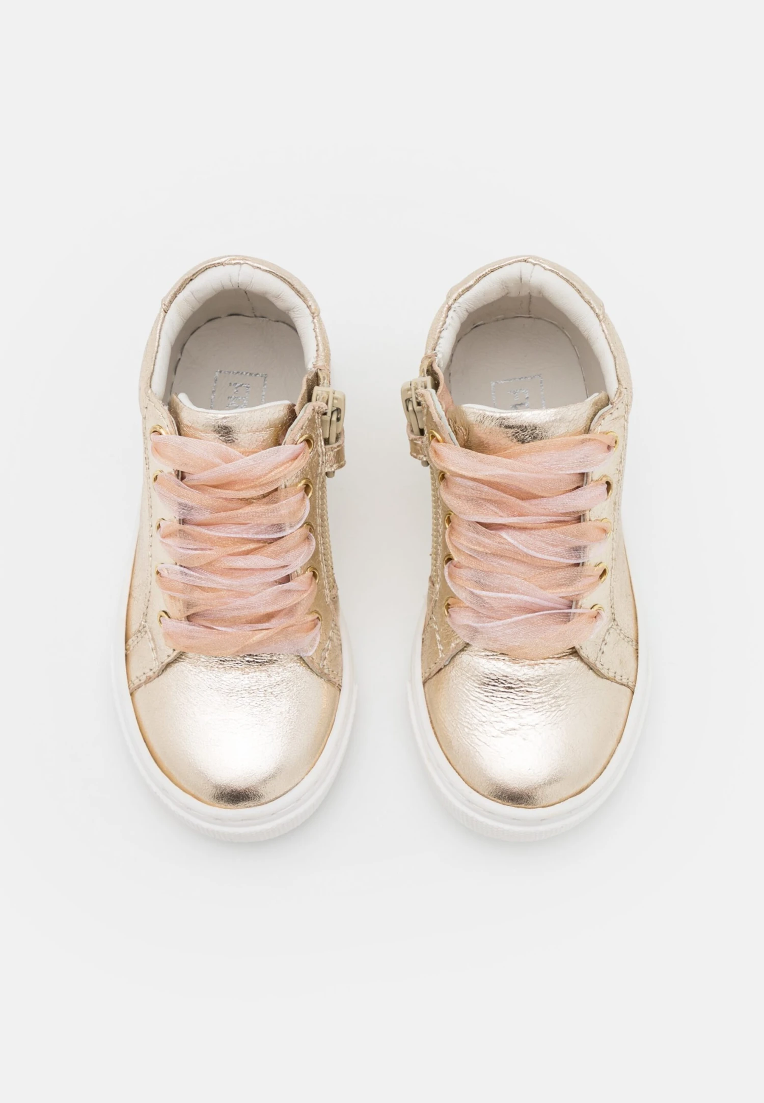 Friboo Leather - Sneakers Hoog - Gold - Afbeelding 4