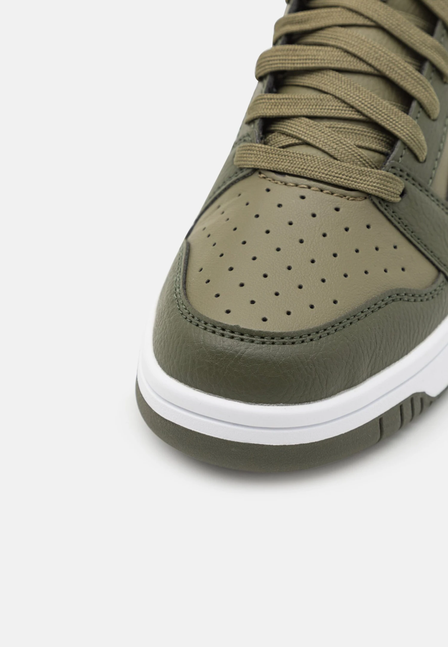 Puma Rebound V6 Mid Jr Unisex - Sneakers Hoog - Alpine Snow/Sand Dune/White - Afbeelding 6