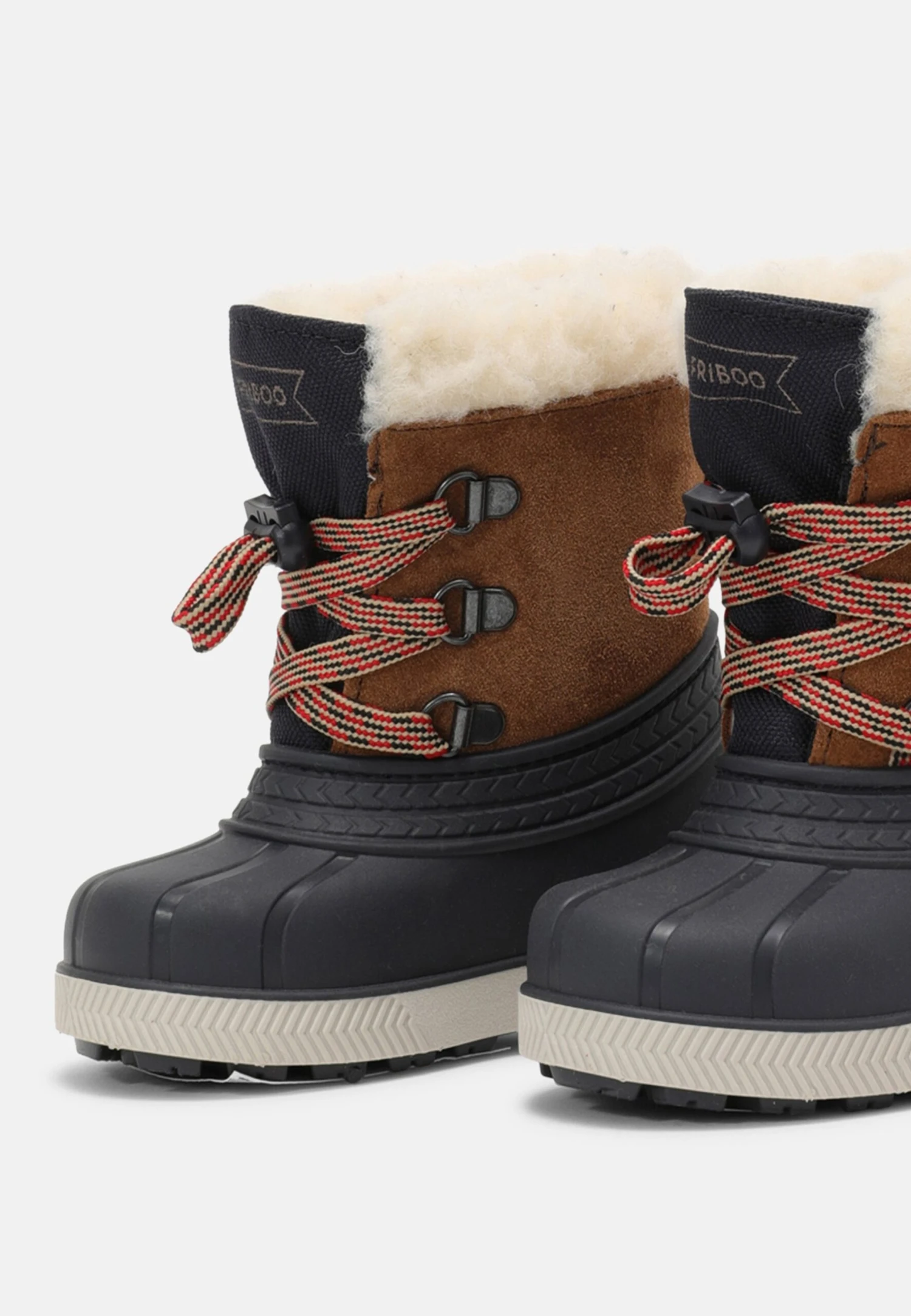 Friboo Leather Unisex - Snowboots- Cognac - Afbeelding 6