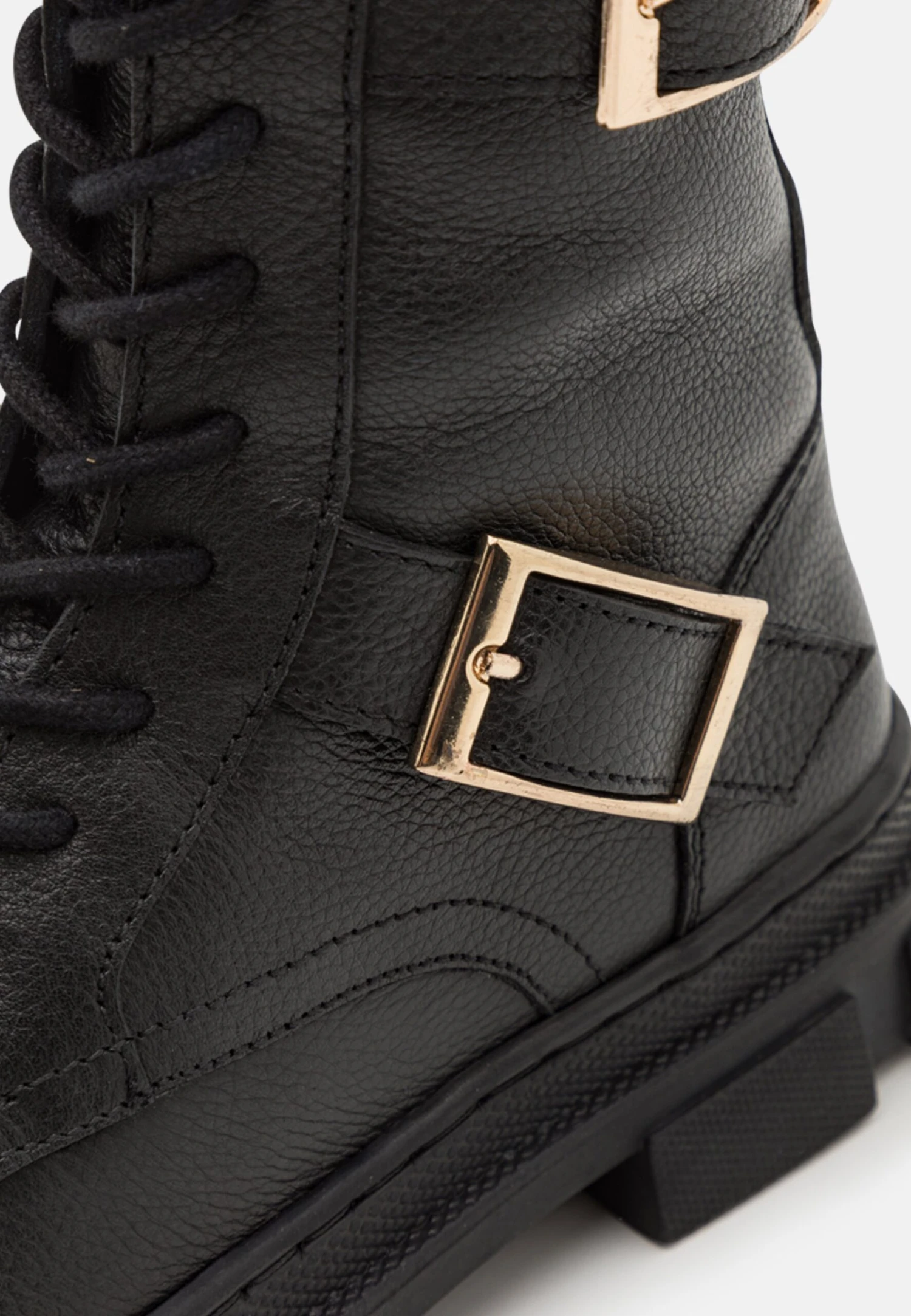 Friboo Leather - Veterlaarzen -Black - Afbeelding 6