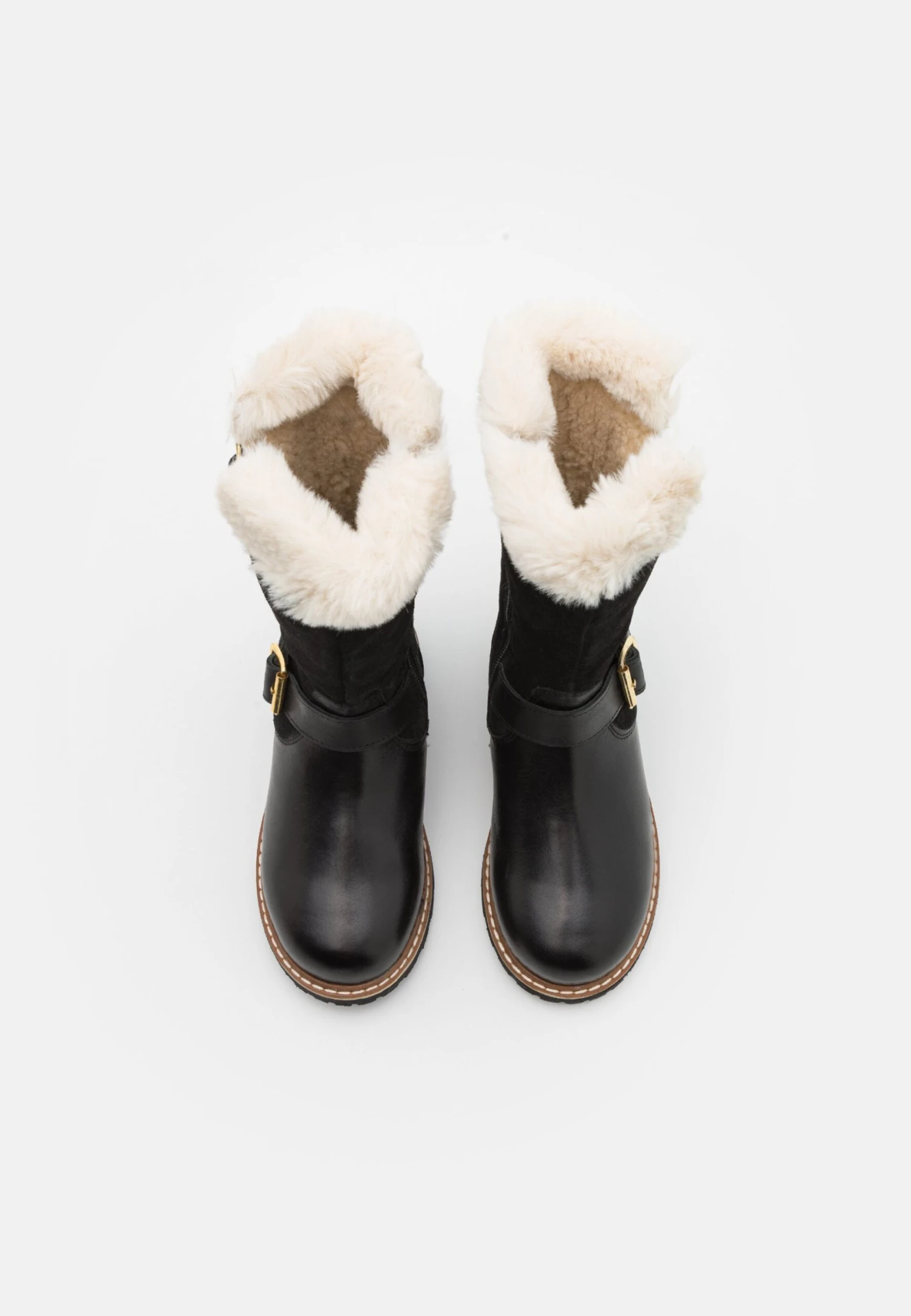 Friboo Leather - Snowboots- Black - Afbeelding 4