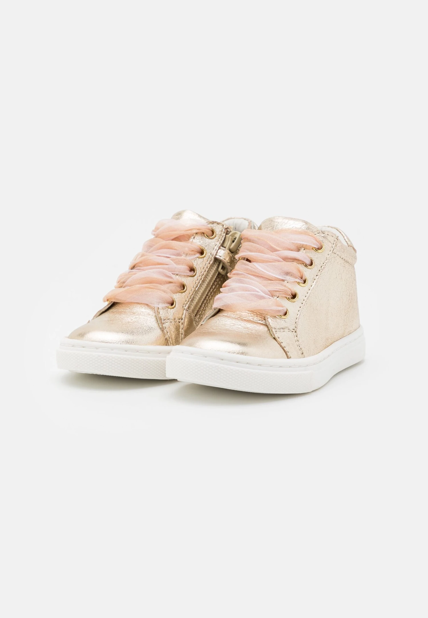 Friboo Leather - Sneakers Hoog - Gold - Afbeelding 2