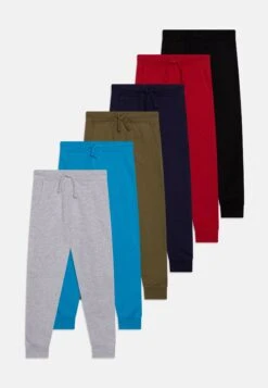 Friboo Unisex 6 Pack - Trainingsbroek - Multi-Coloured/Red /Blue