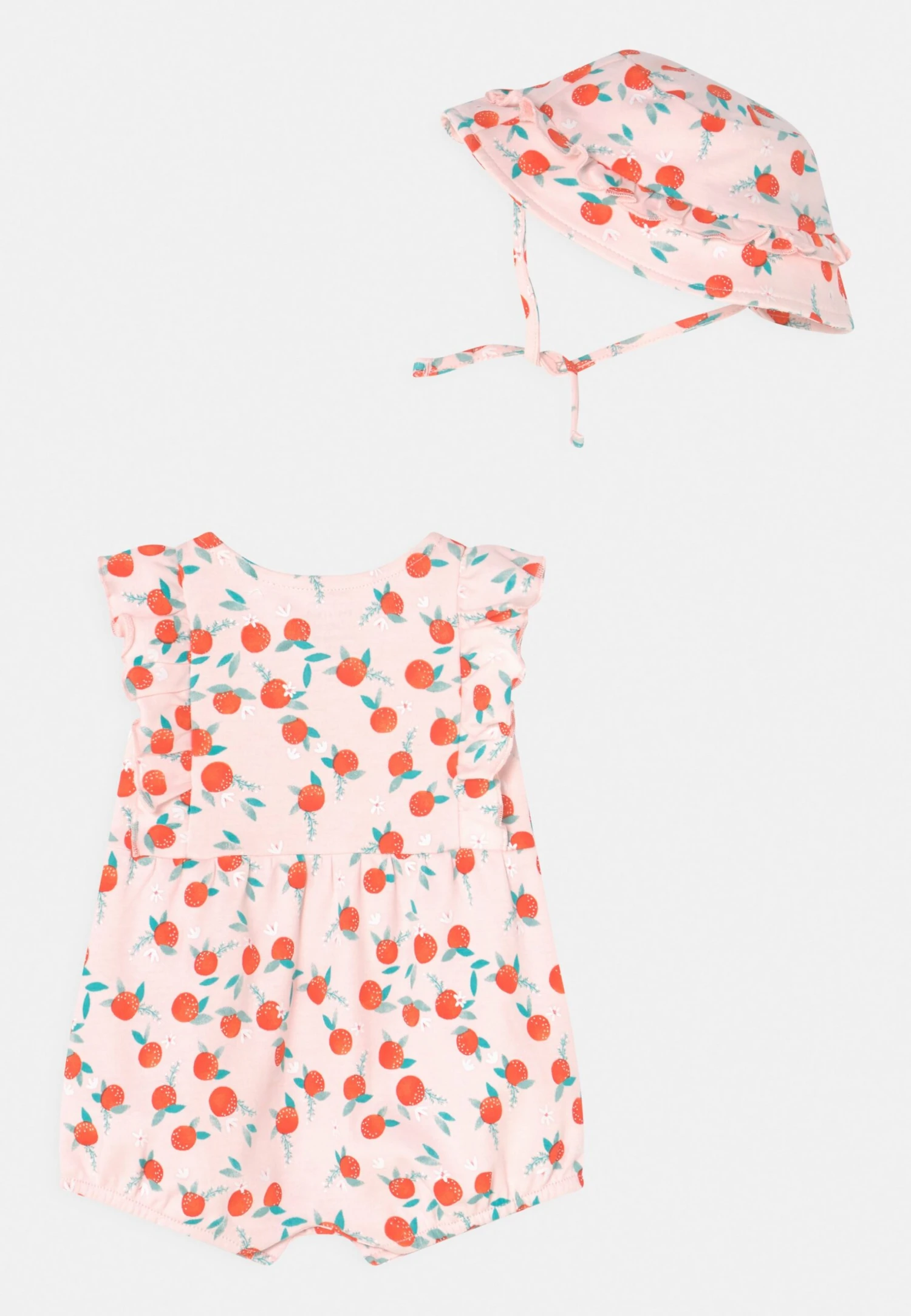 Carrement Beau All In One Hat Baby Set - Jumpsuit - Apricot - Afbeelding 2