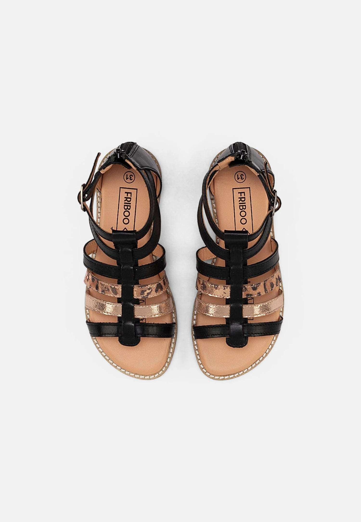 Friboo Leather - Sandalen - Black - Afbeelding 4