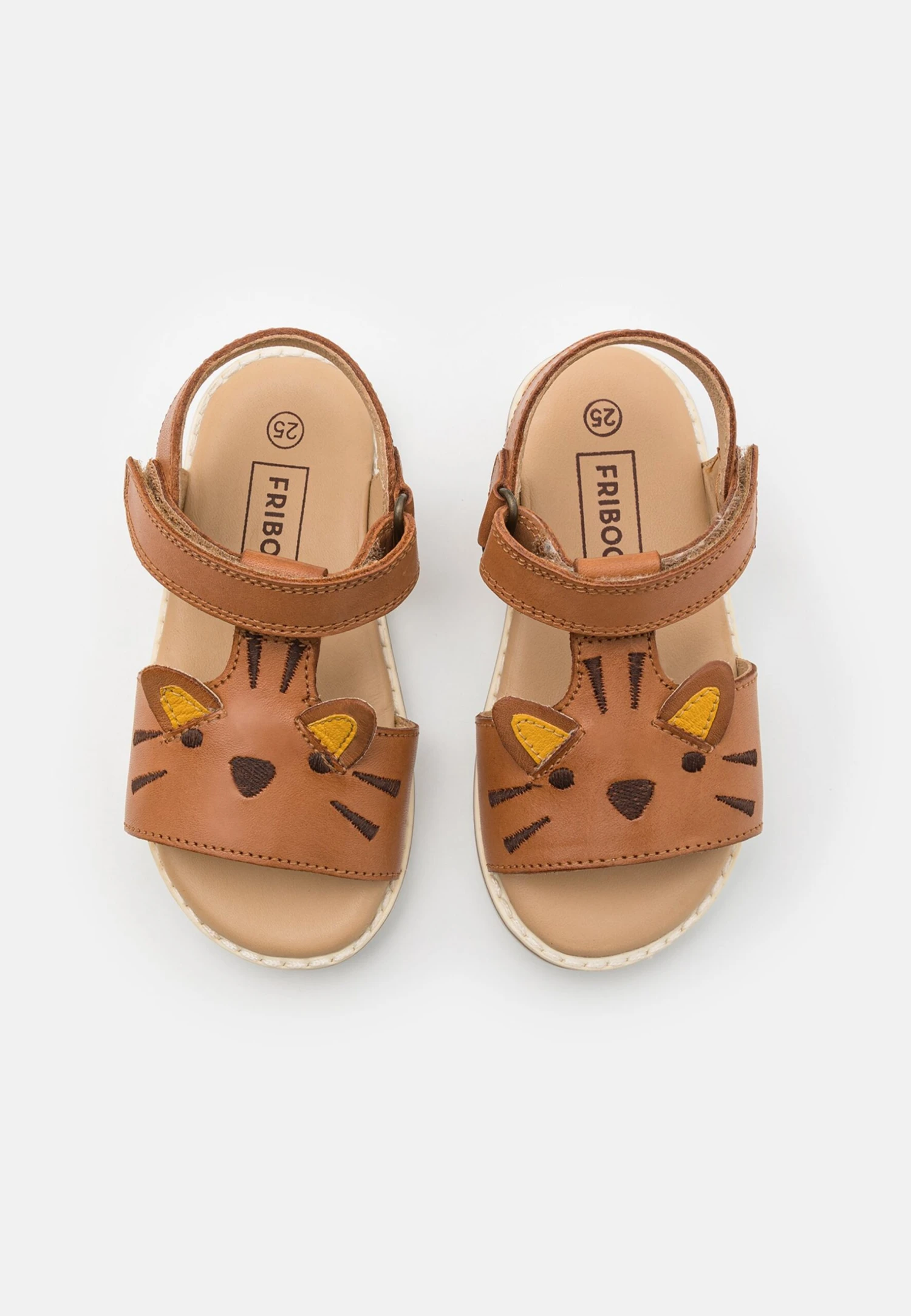 Friboo Leather - Sandalen - Cognac - Afbeelding 4