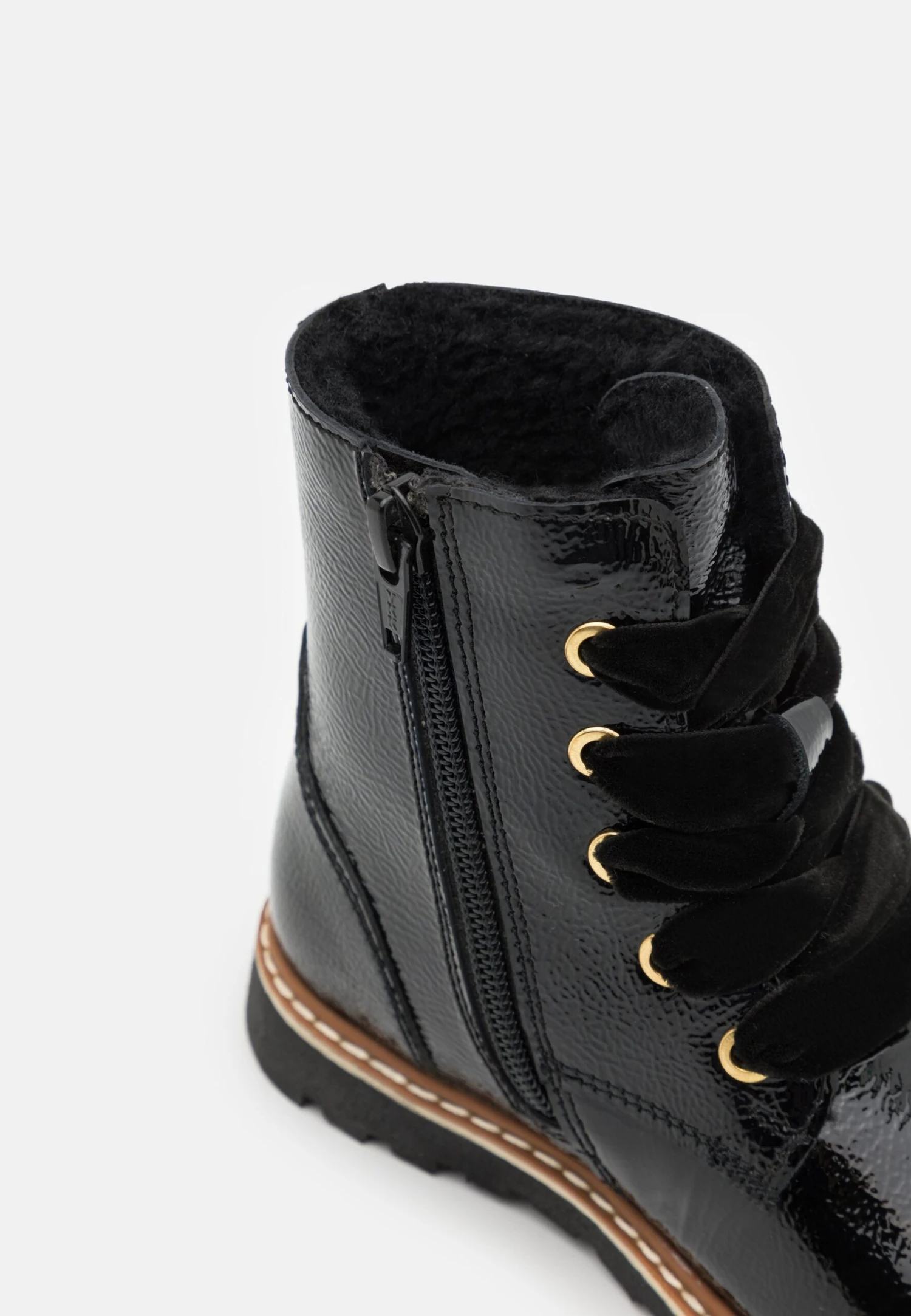 Friboo Leather - Veterboots - Black - Afbeelding 6