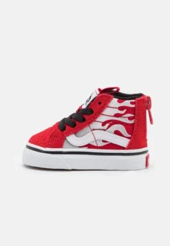 Vans Sk8-Hi Zip - Sneakers Hoog - Ferocious Flame Racing Red/Black