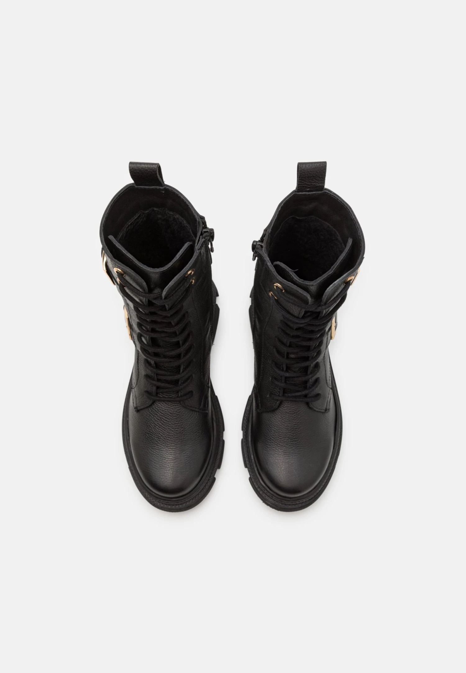 Friboo Leather - Veterlaarzen -Black - Afbeelding 4