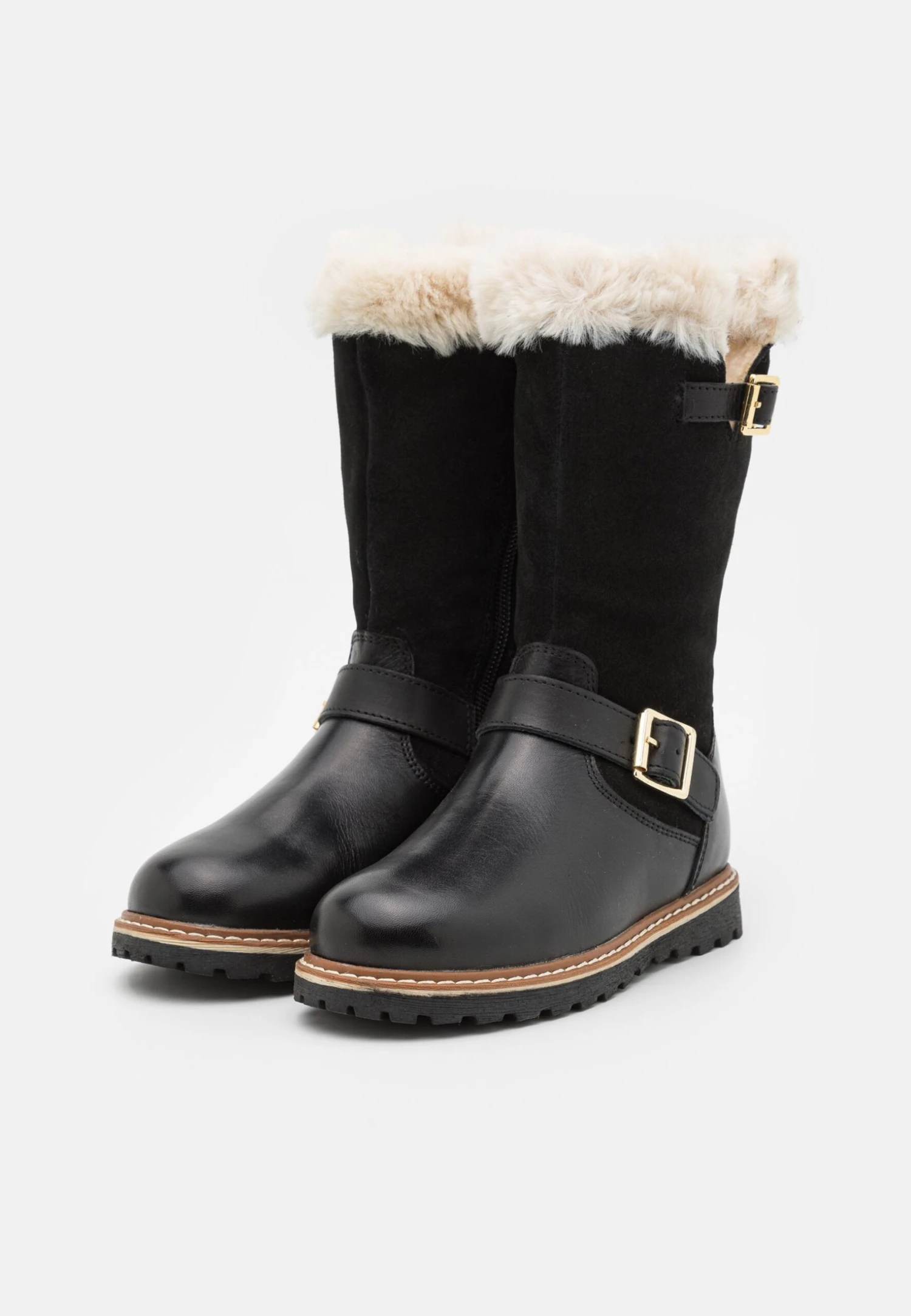 Friboo Leather - Snowboots- Black - Afbeelding 2